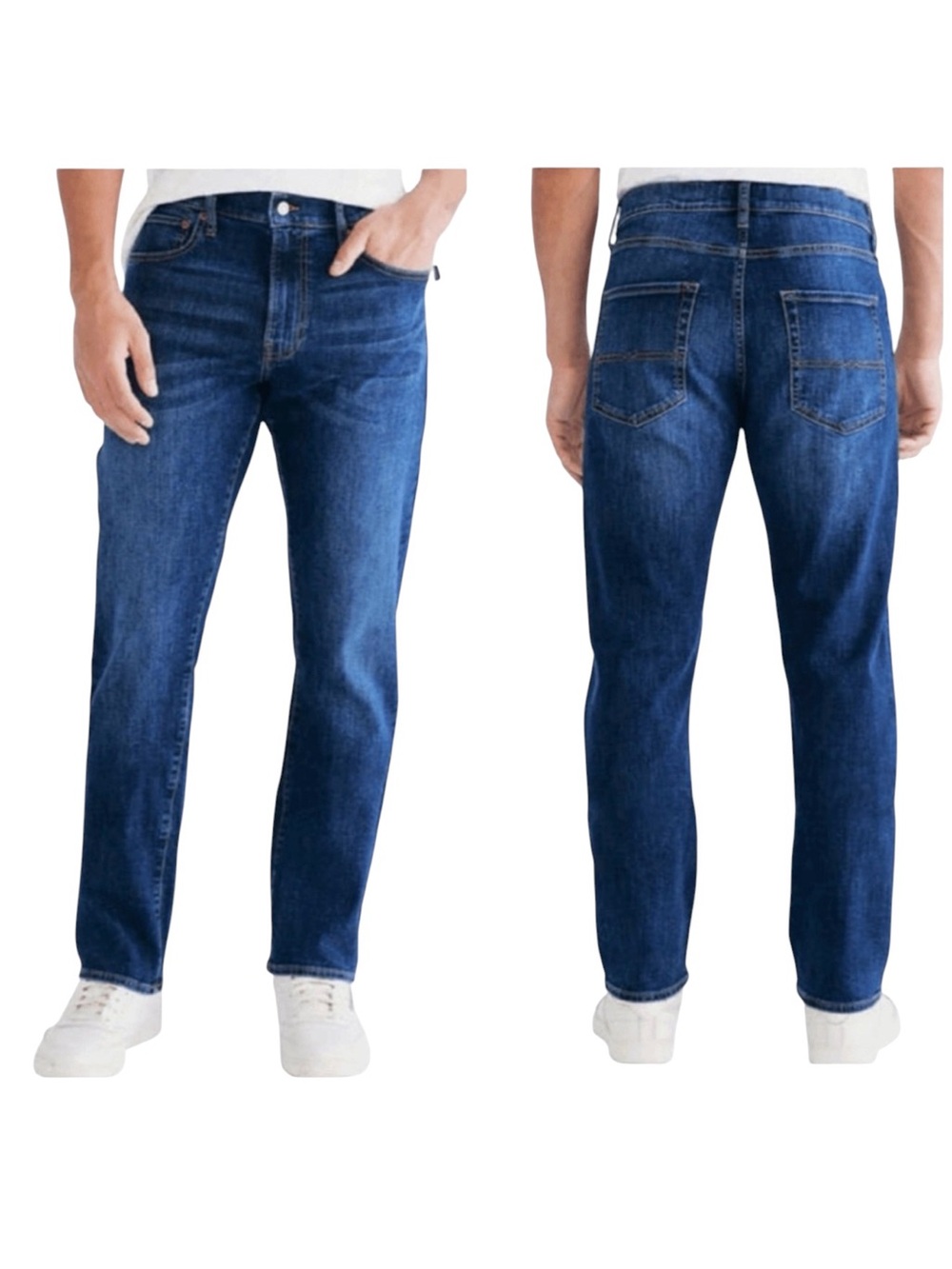 Lucky Brand 410 Athletic Classic Straight Fit Men’s Jeans Blue Size W40 L30”